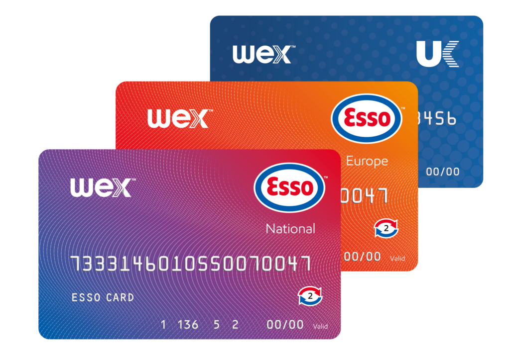 Esso card options in the UK