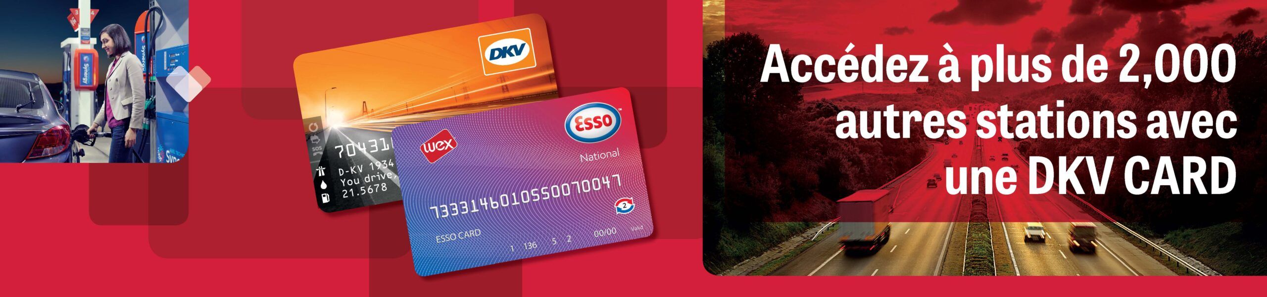 ESSO card et DKV