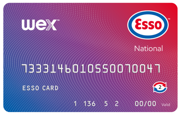 La carte WEX Esso National