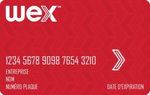 French image of the WEX Card