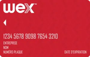 Une carte WEX