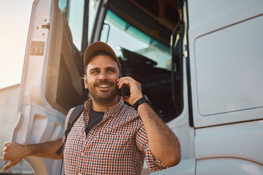 An Australian truck driver