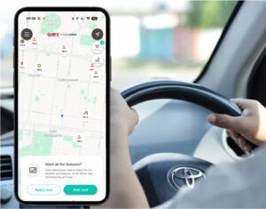 Using WEX app to find fuel stations