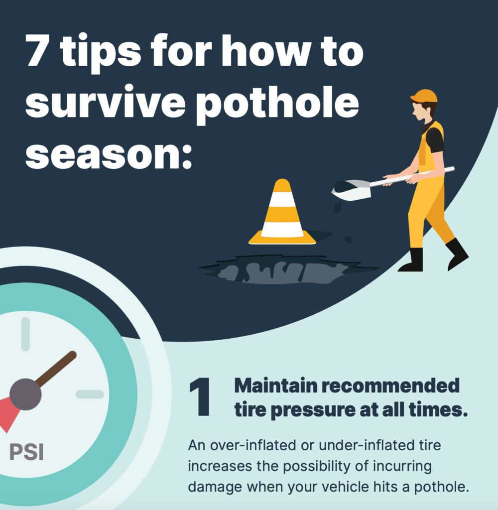 7 tips to survive pothole season