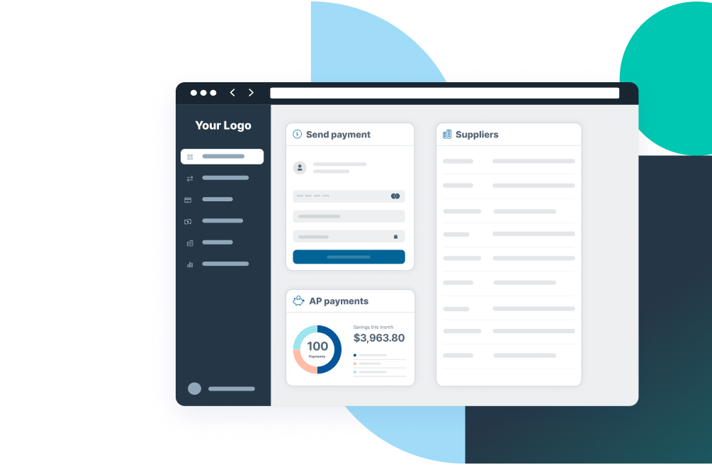 Business payments dashboard-Mobile view