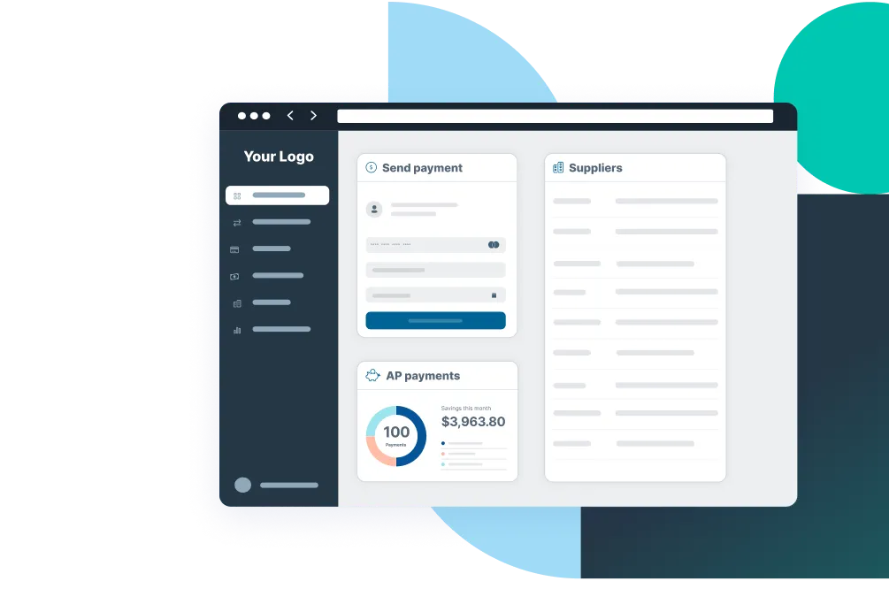 Business payments dashboard-Mobile view