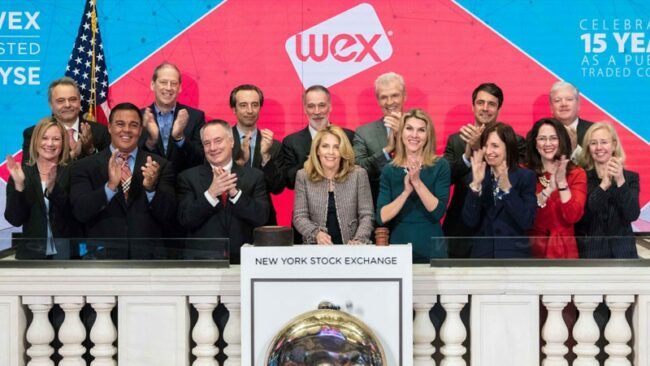 The New York Stock Exchange welcomes WEX (NYSE: WEX) in celebration of its 15th anniversary being publicly traded. Melissa D. Smith, Chair & CEO, joined by Tara Dziedzic, Head of Listings - U.S. Sectors, rings The Closing Bell®.