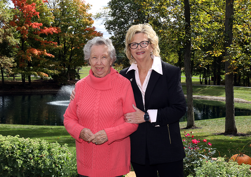 Sherri with her mother, Jean 