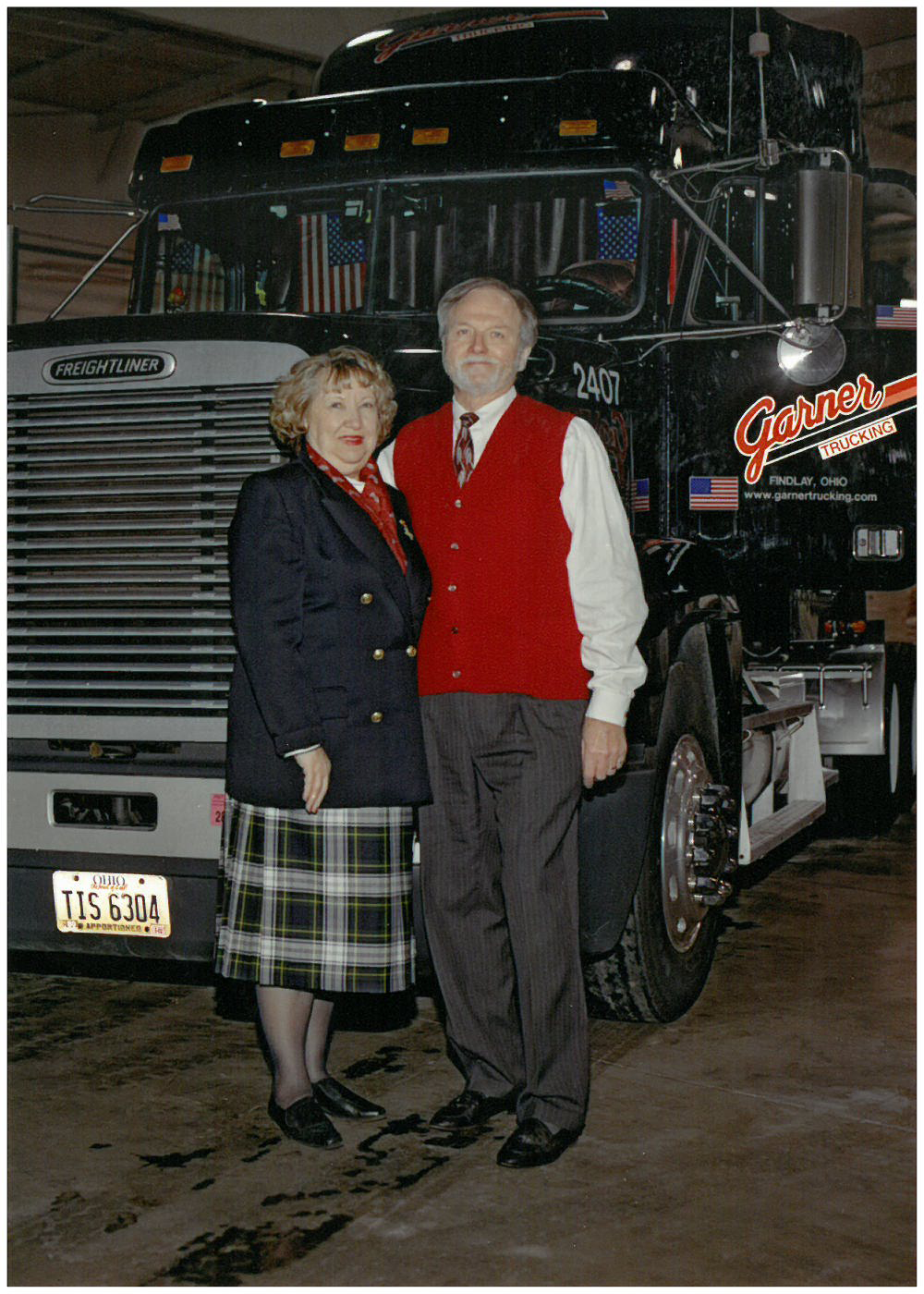 Sherri's parents Vern and Jean in the early days at Garner 