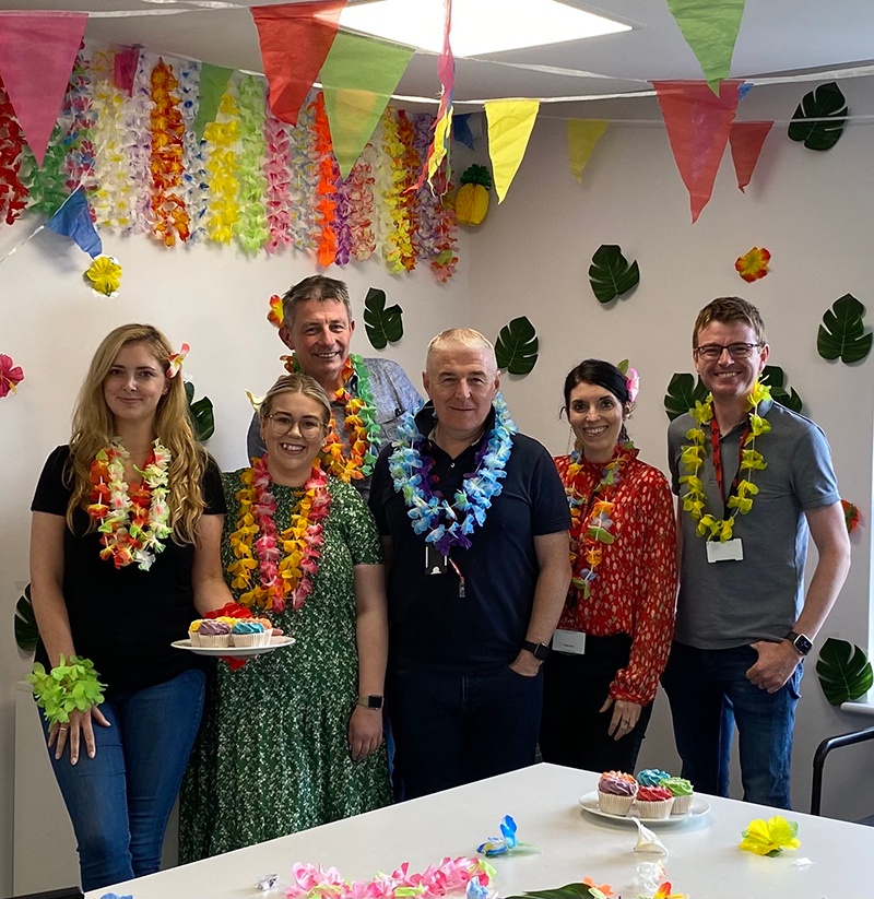 WEXers celebrate Pride in the Dublin, Ireland office