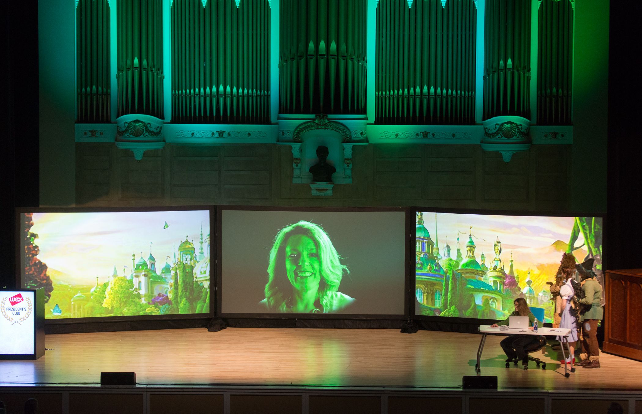 Image of President's Club Wizard of OZ skit