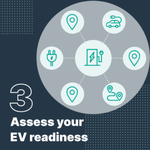 EV fleet steps