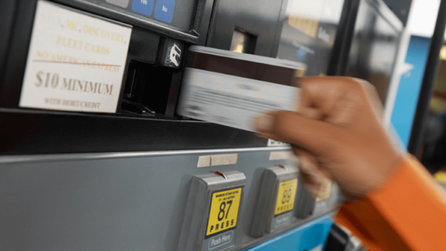 credit card skimming at the fuel pump