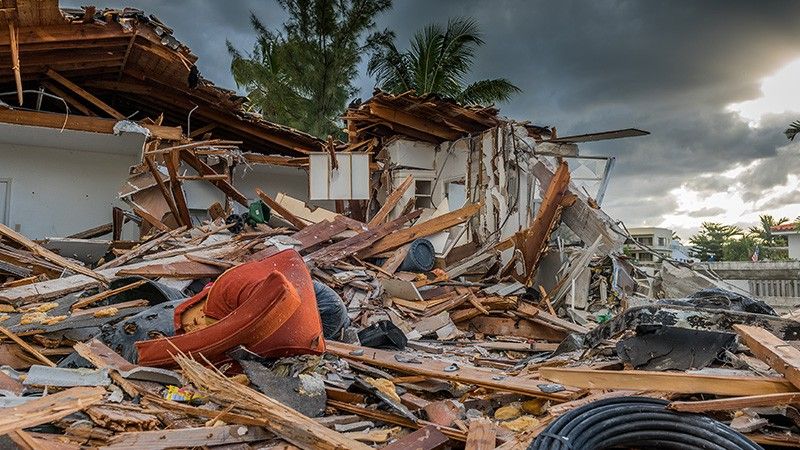 hurricane damage