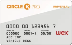 Circle K Pro Universal Fleet Card