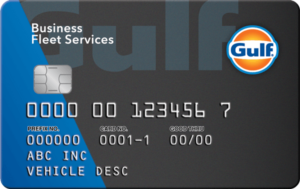 Gulf Business Fleet Services Card