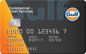 Gulf Commercial Fleet Services Card