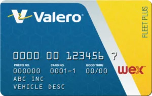 Valero Fleet Plus Card