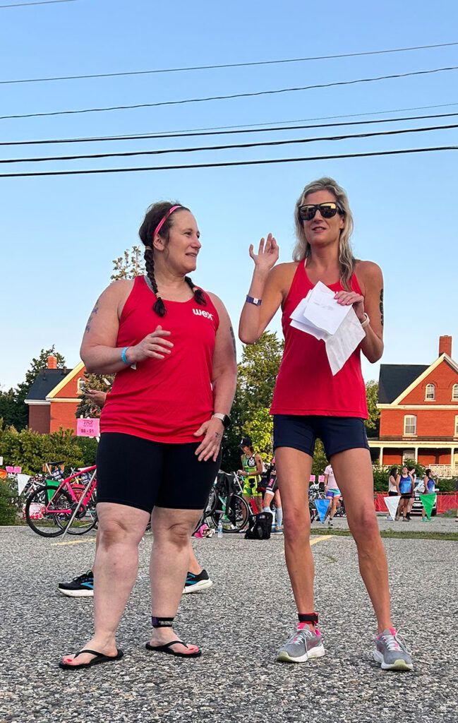 Tri for a Cure participants