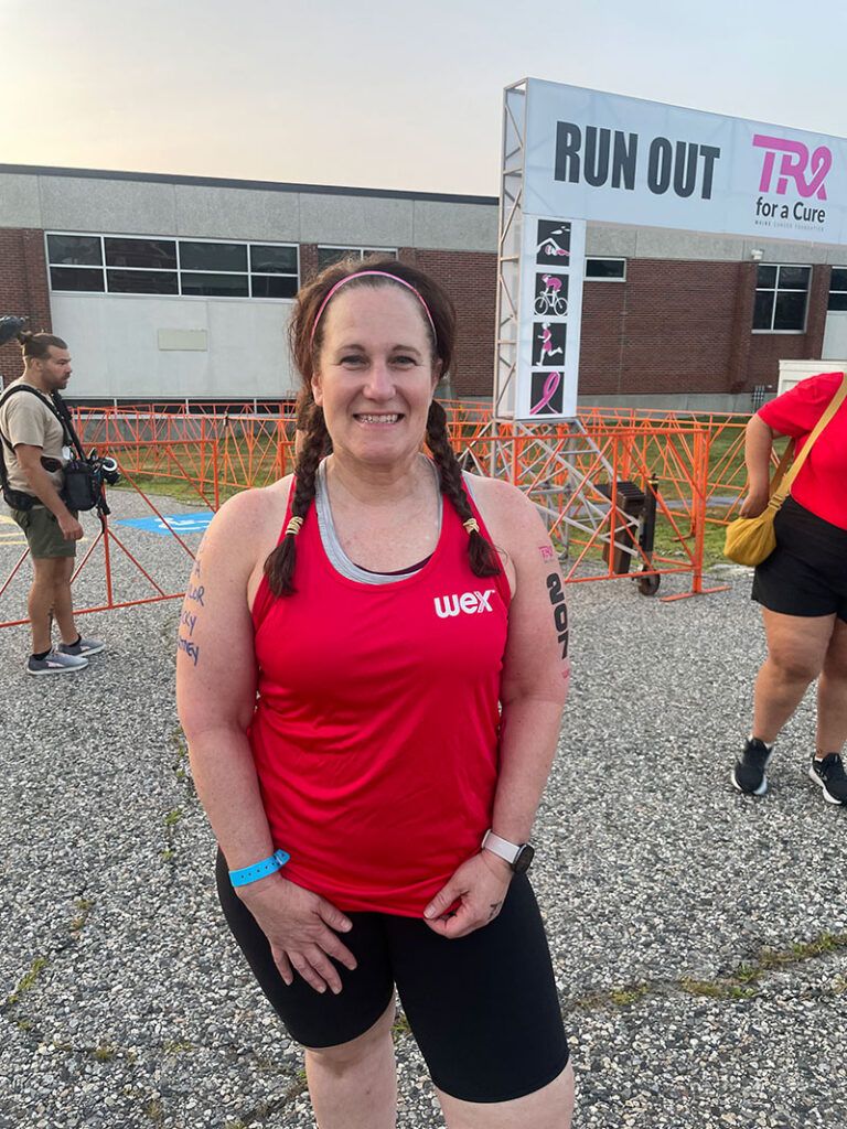 Tri participant