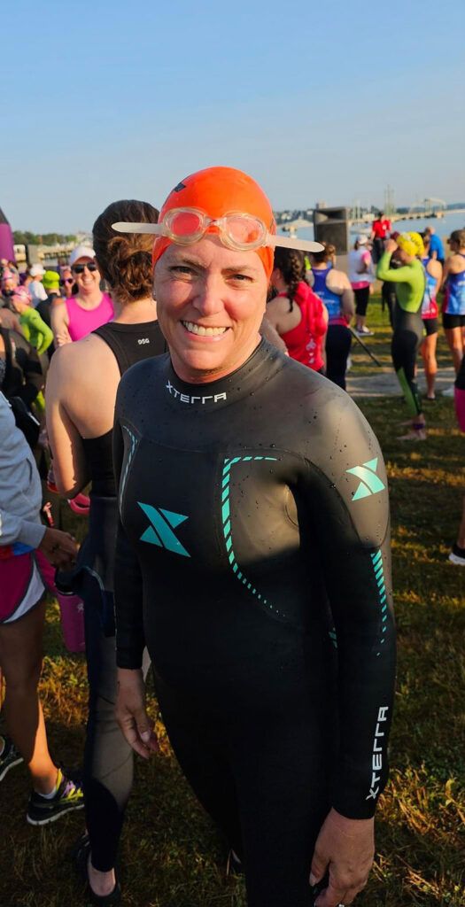 tri for a cure participant