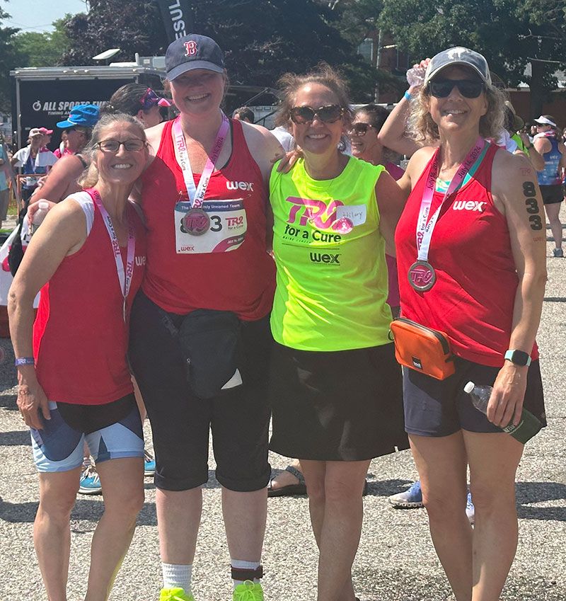 participants Maine Tri for a Cure