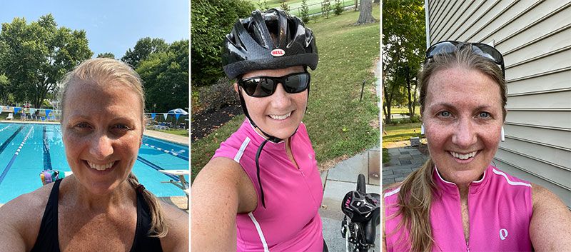 tri for a cure participant