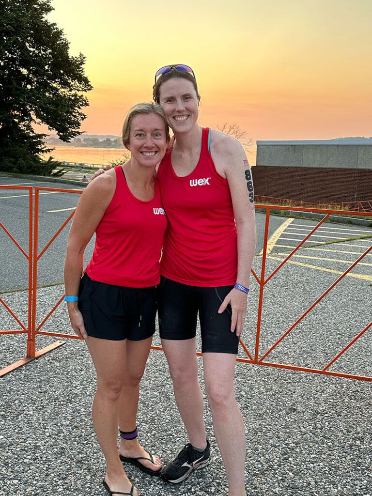 Tri for a Cure participants