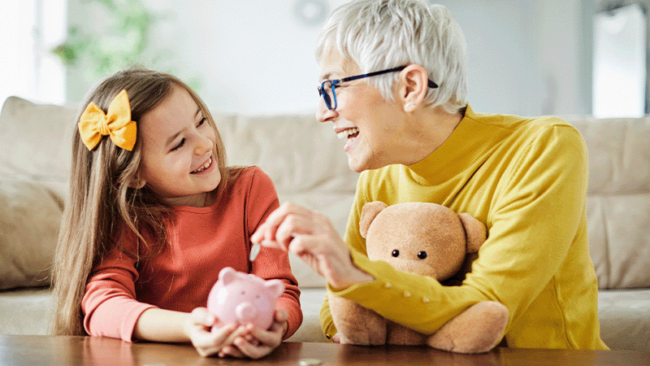 Save for retirement and healthcare