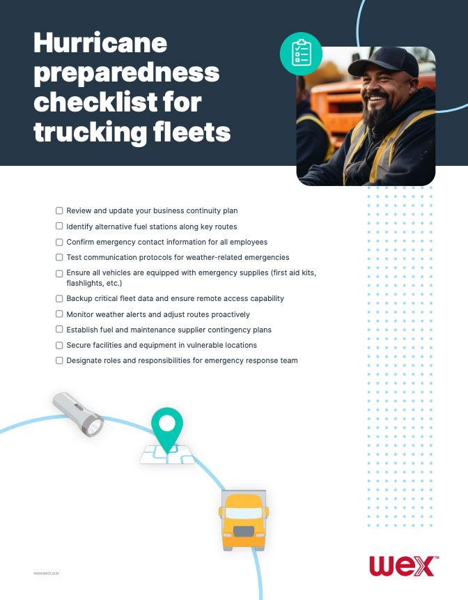 Hurricane preparedness checklist